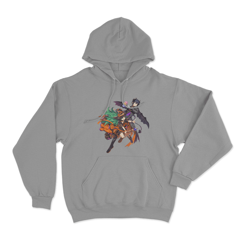 Byleth & Sothis Unisex Hoodie Grey Byleth Sothis Unisex Hoodie Grey