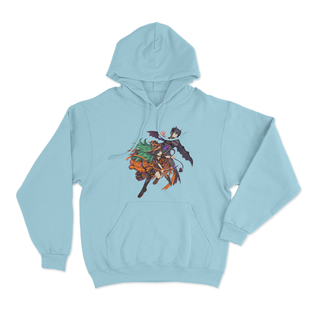Byleth & Sothis Unisex Hoodie Sky Blue Byleth Sothis Unisex Hoodie Sky Blue