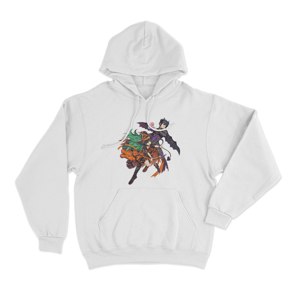 Byleth & Sothis Unisex Hoodie White Byleth Sothis Unisex Hoodie White