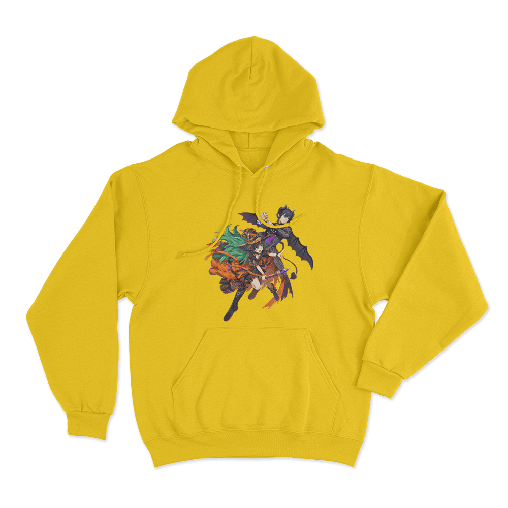 Byleth & Sothis Unisex Hoodie Yellow Byleth Sothis Unisex Hoodie Yellow