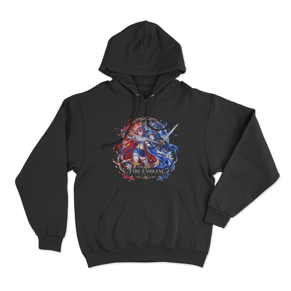 Fire Emblem Alear And Marth Unisex Hoodie Black Fire Emblem Alear And Marth Unisex Hoodie Black