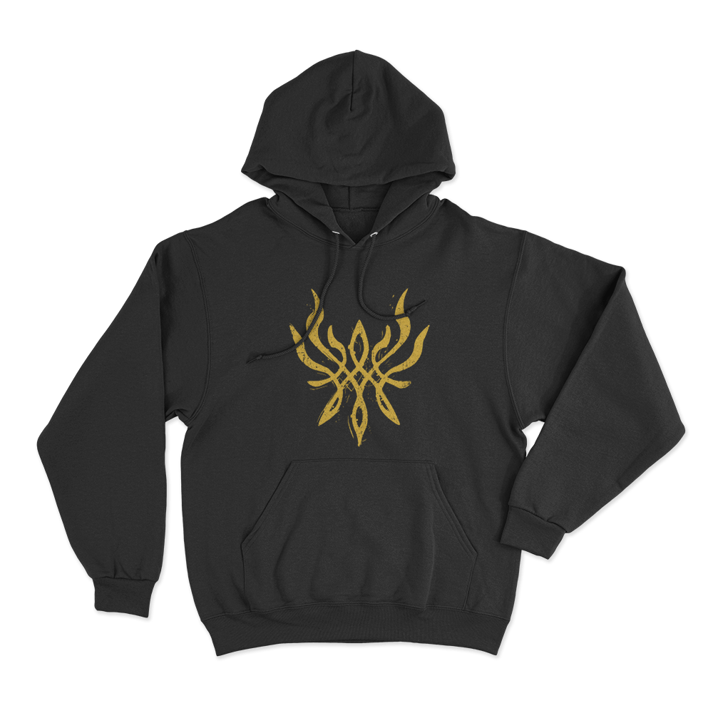 Fire Emblem Crest Of Flames Unisex Hoodie Black Fire Emblem Crest Of Flames Unisex Hoodie Black