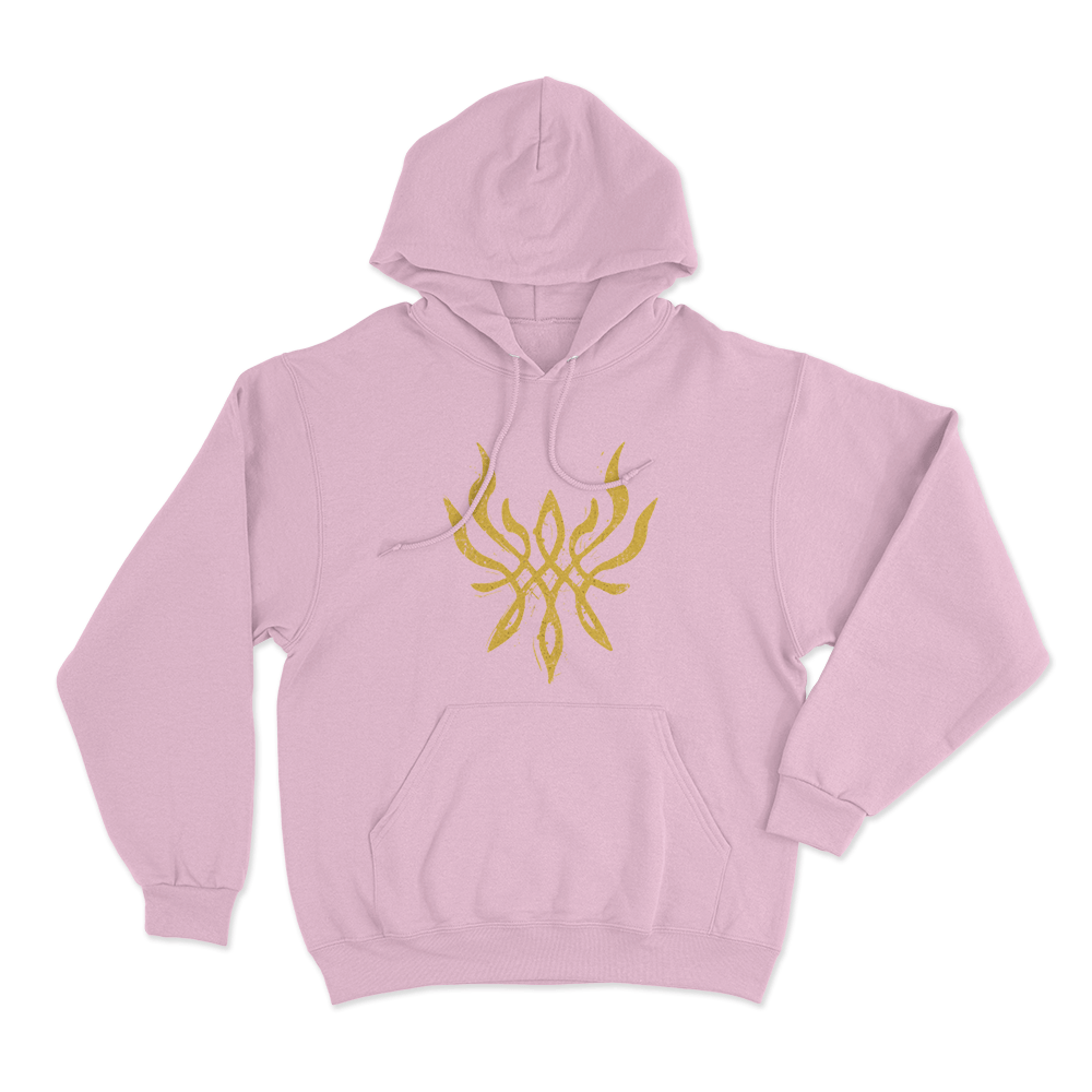 Fire Emblem Crest Of Flames Unisex Hoodie Pink Fire Emblem Crest Of Flames Unisex Hoodie Pink
