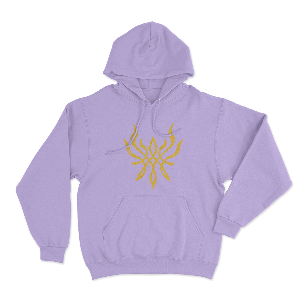 Fire Emblem Crest Of Flames Unisex Hoodie Purple Fire Emblem Crest Of Flames Unisex Hoodie Purple