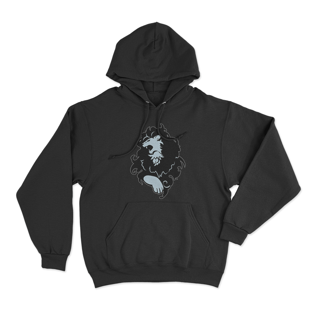 Fire Emblem Lions Crest Unisex Hoodie Black Fire Emblem Lions Crest Unisex Hoodie Black