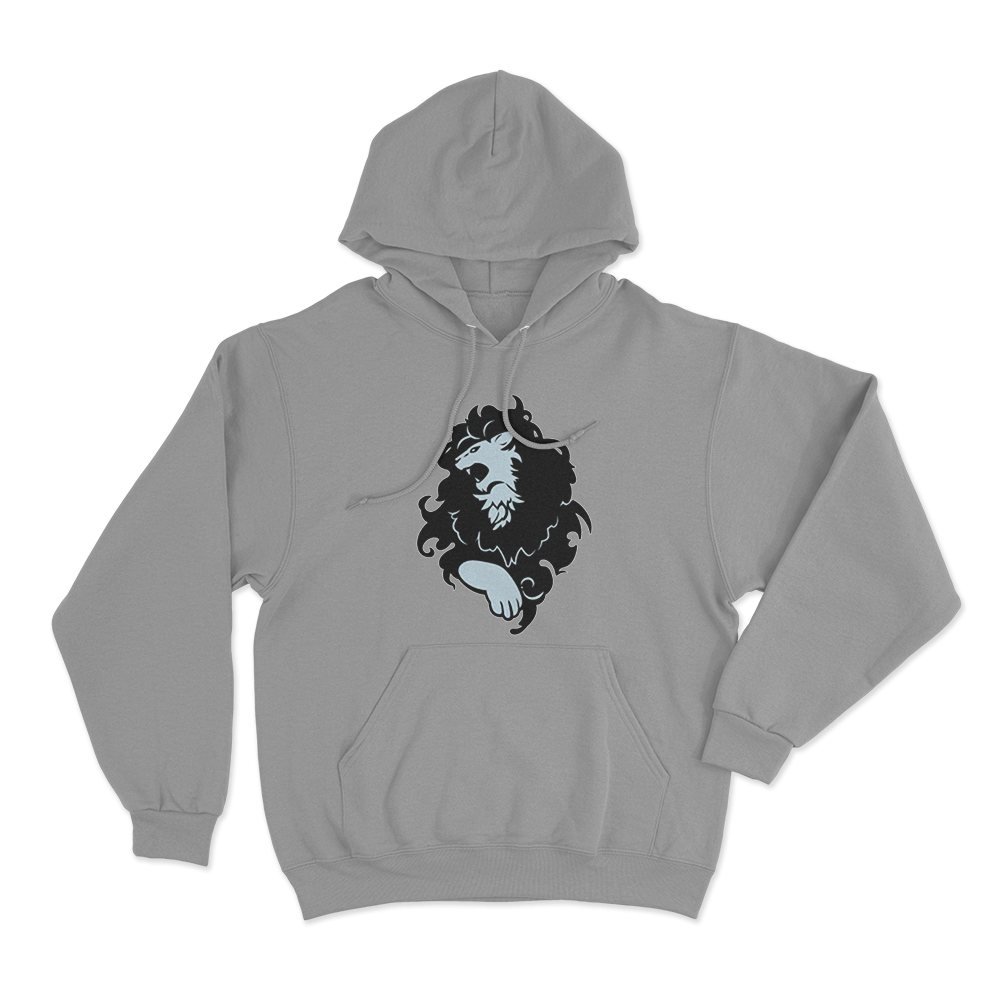 Fire Emblem Lions Crest Unisex Hoodie Grey Fire Emblem Lions Crest Unisex Hoodie Grey