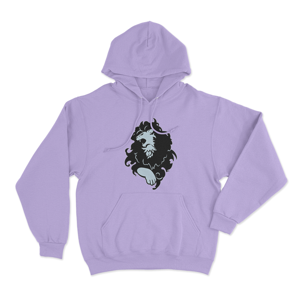 Fire Emblem Lions Crest Unisex Hoodie Purple Fire Emblem Lions Crest Unisex Hoodie Purple