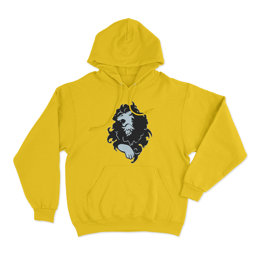 Fire Emblem Lions Crest Unisex Hoodie Yellow Fire Emblem Lions Crest Unisex Hoodie Yellow